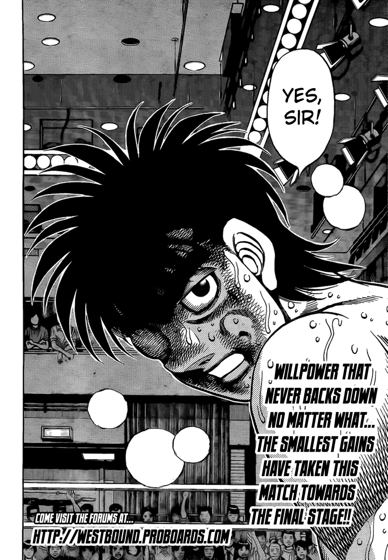 Hajime no Ippo Chapter 891 — page 18