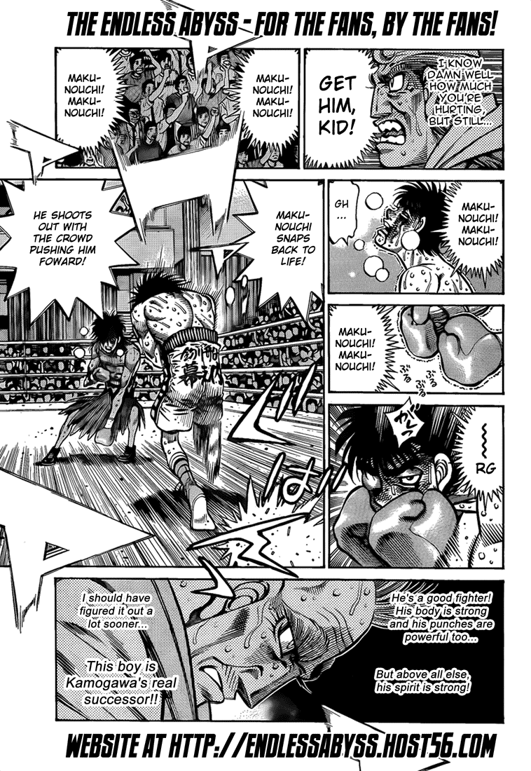 Hajime no Ippo Chapter 892 — page 11
