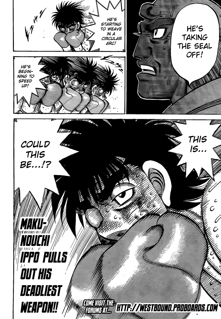 Hajime no Ippo Chapter 892 — page 18