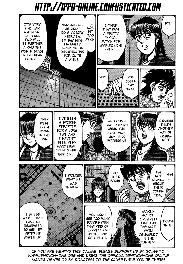 Hajime no Ippo Chapter 895 — page 3