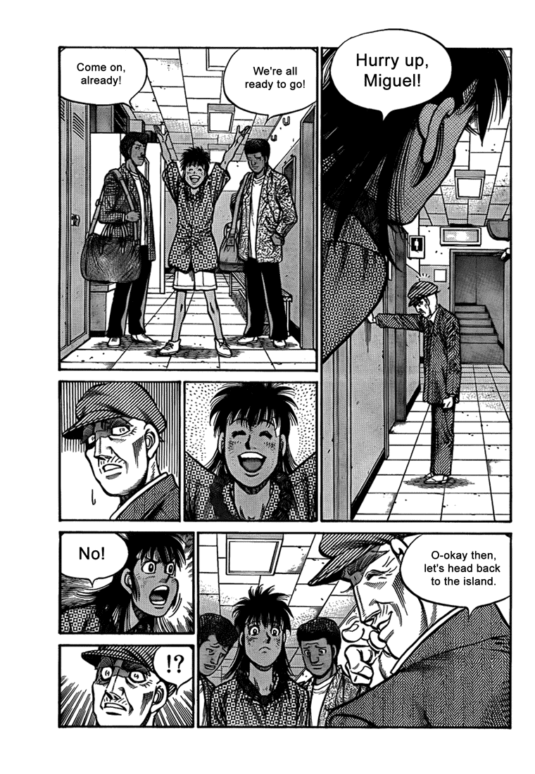 Hajime no Ippo Chapter 896 — page 9
