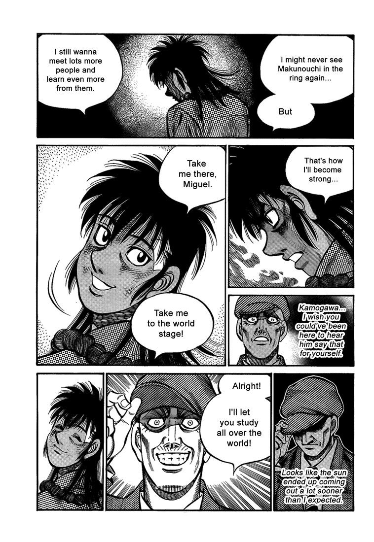 Hajime no Ippo Chapter 897 — page 3