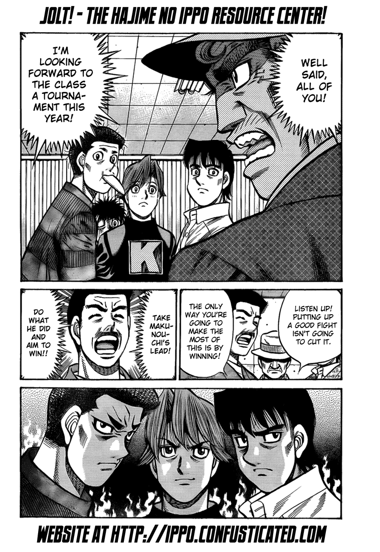 Hajime no Ippo Chapter 897 — page 16