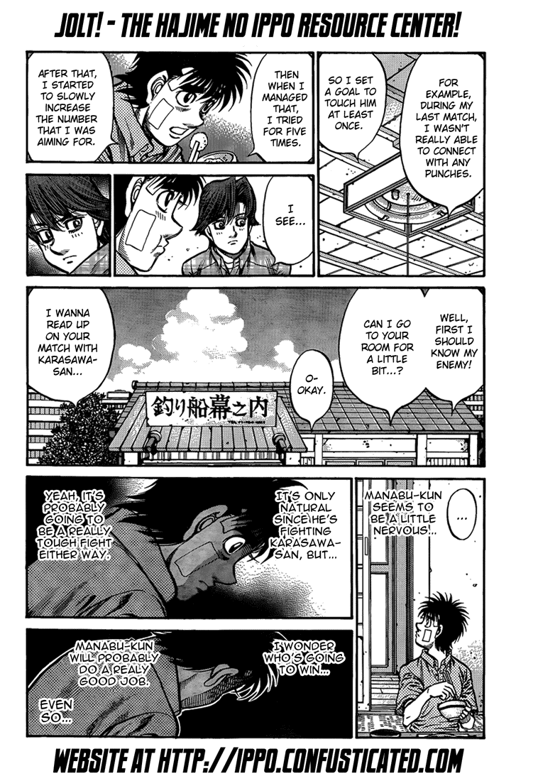 Hajime no Ippo Chapter 898 — page 16