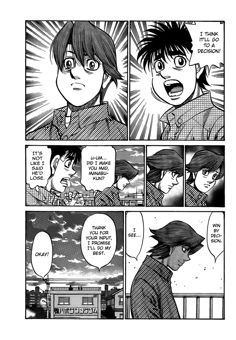 Hajime no Ippo Chapter 899 — page 9