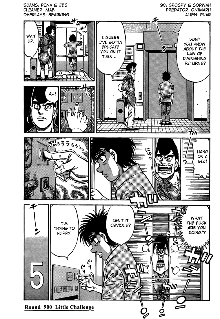 Hajime no Ippo Chapter 900 — page 2