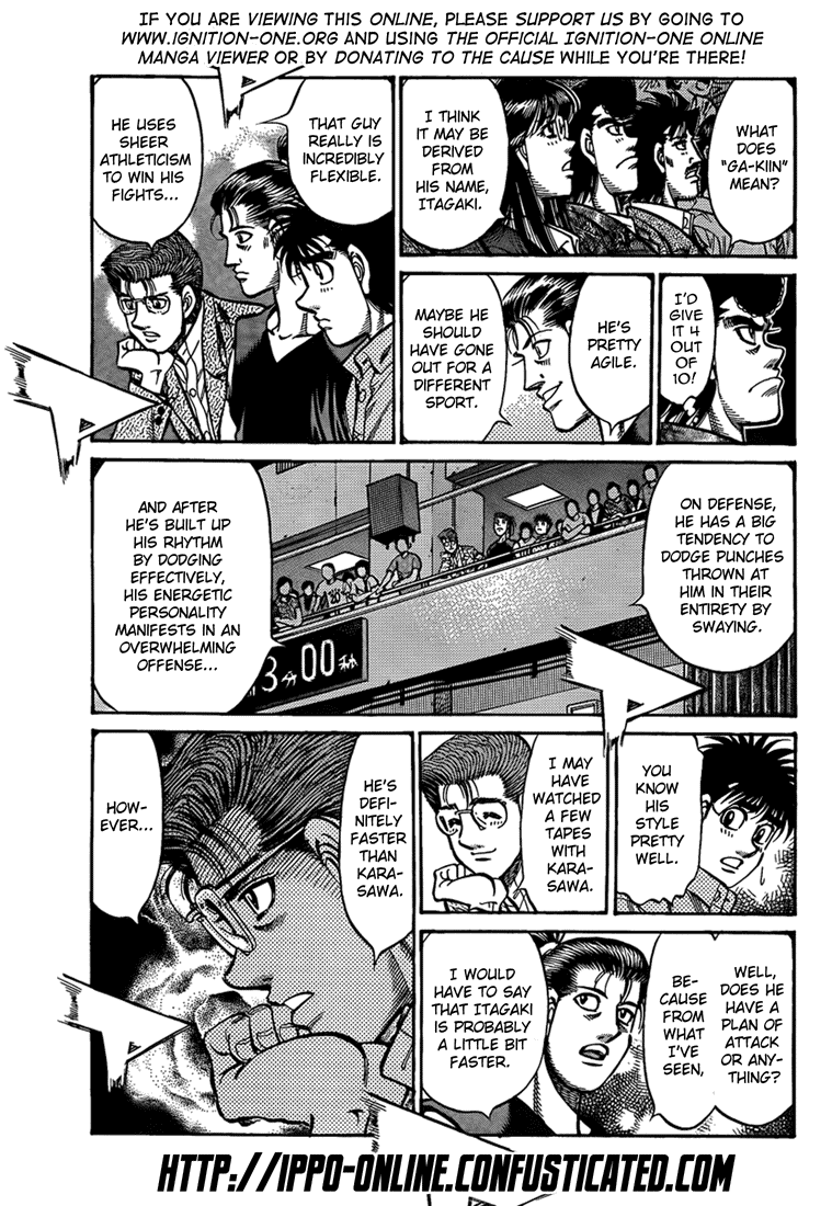 Hajime no Ippo Chapter 901 — page 3