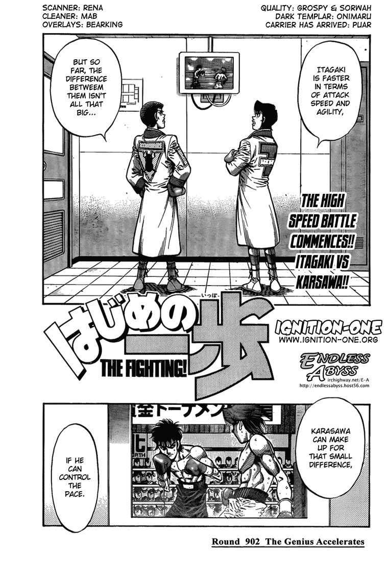 Hajime no Ippo Chapter 902 — page 6