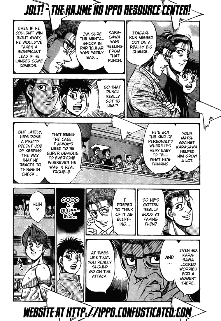 Hajime no Ippo Chapter 902 — page 15