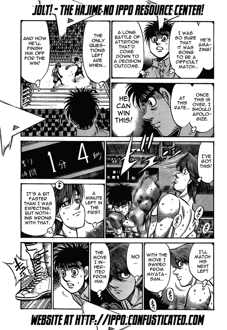 Hajime no Ippo Chapter 903 — page 13