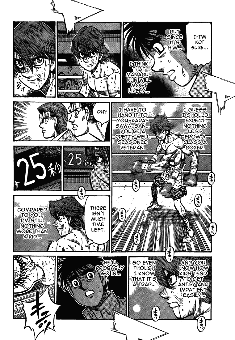 Hajime no Ippo Chapter 905 — page 8