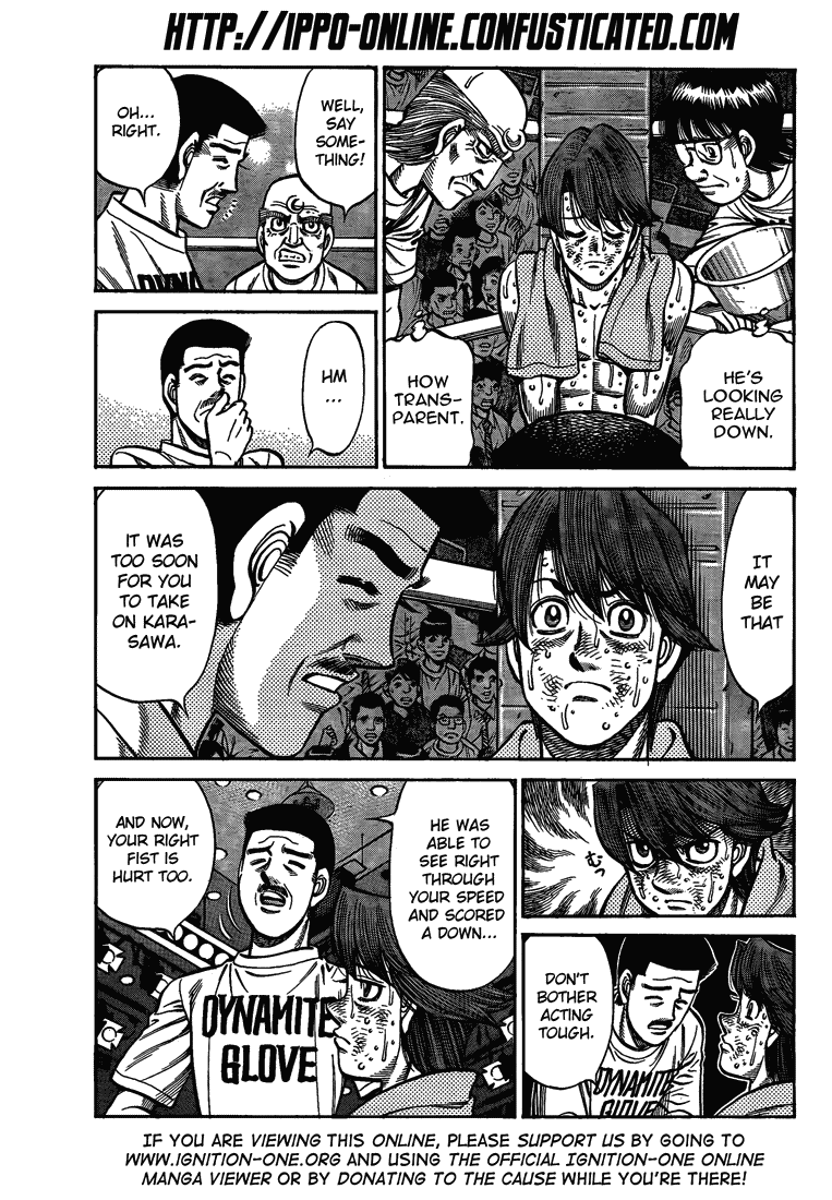 Hajime no Ippo Chapter 906 — page 3