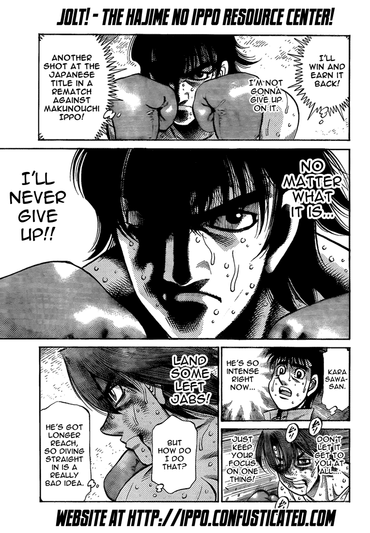 Hajime no Ippo Chapter 907 — page 8