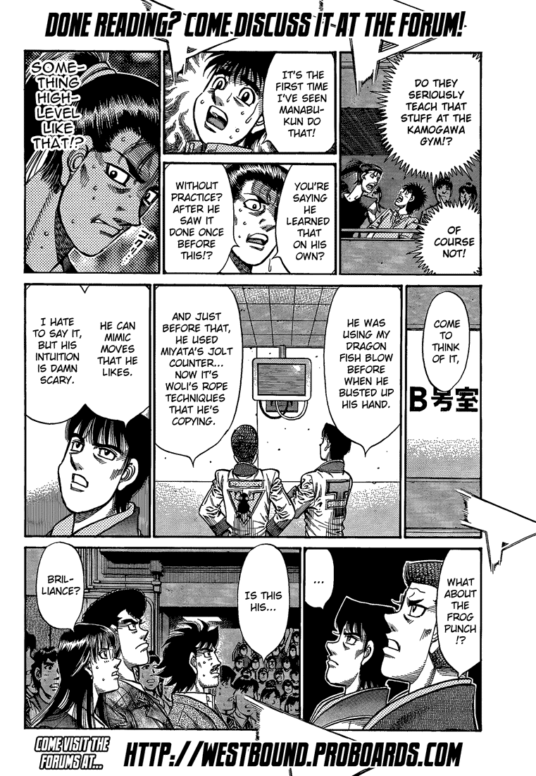 Hajime no Ippo Chapter 909 — page 12