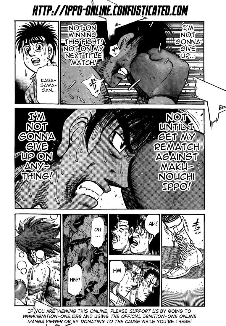 Hajime no Ippo Chapter 910 — page 2