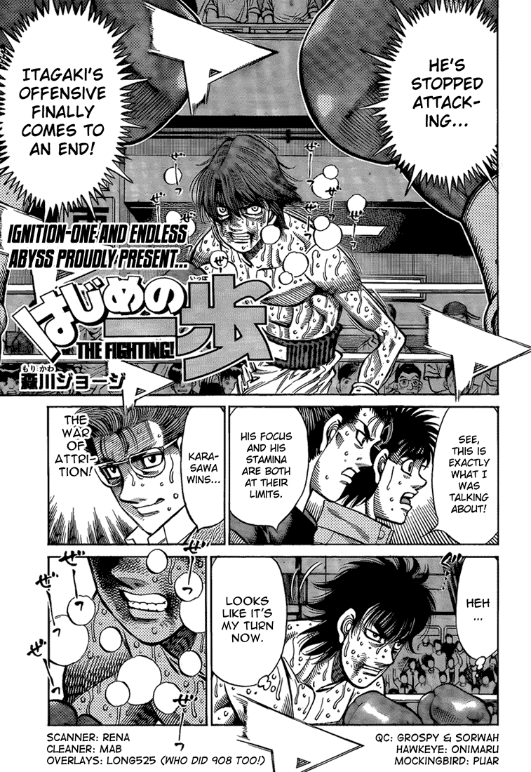 Hajime no Ippo Chapter 910 — page 3