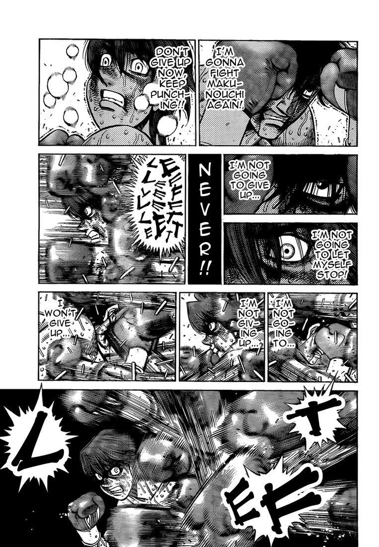 Hajime no Ippo Chapter 910 — page 9