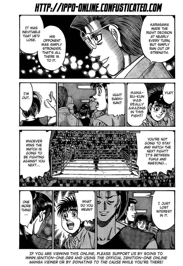 Hajime no Ippo Chapter 911 — page 3