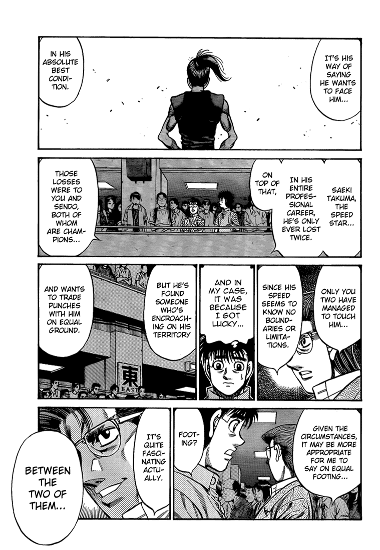 Hajime no Ippo Chapter 911 — page 5