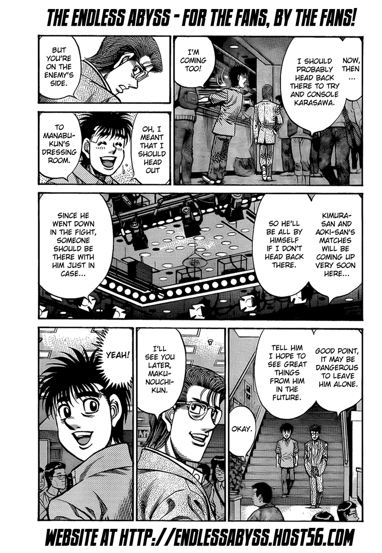 Hajime no Ippo Chapter 911 — page 7