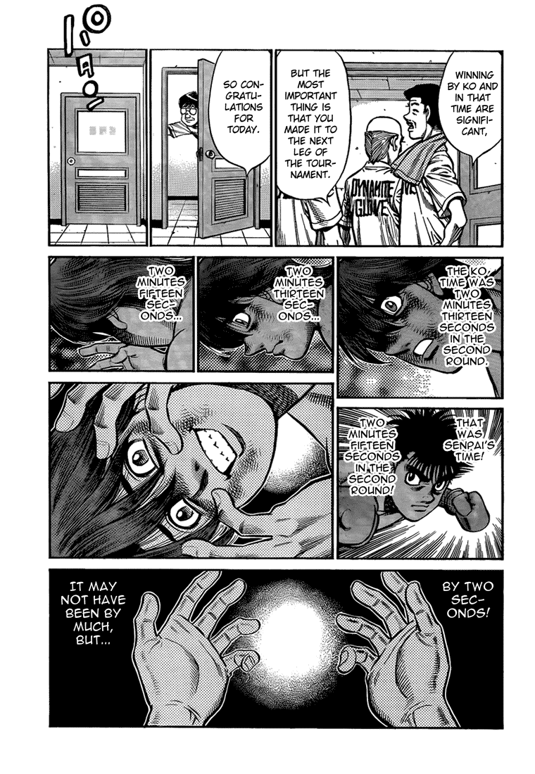 Hajime no Ippo Chapter 911 — page 11