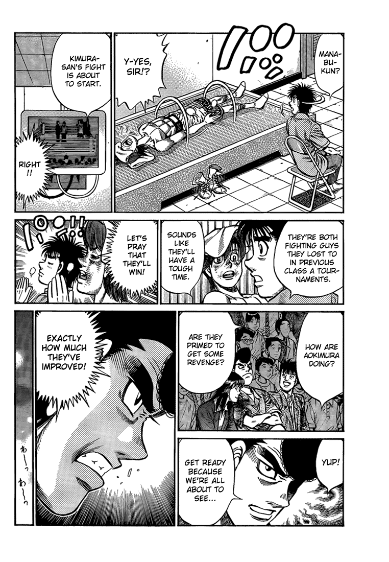 Hajime no Ippo Chapter 912 — page 6