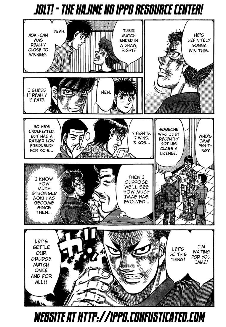 Hajime no Ippo Chapter 912 — page 11
