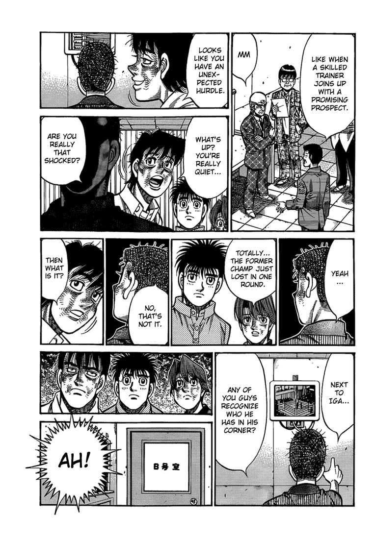 Hajime no Ippo Chapter 912 — page 15