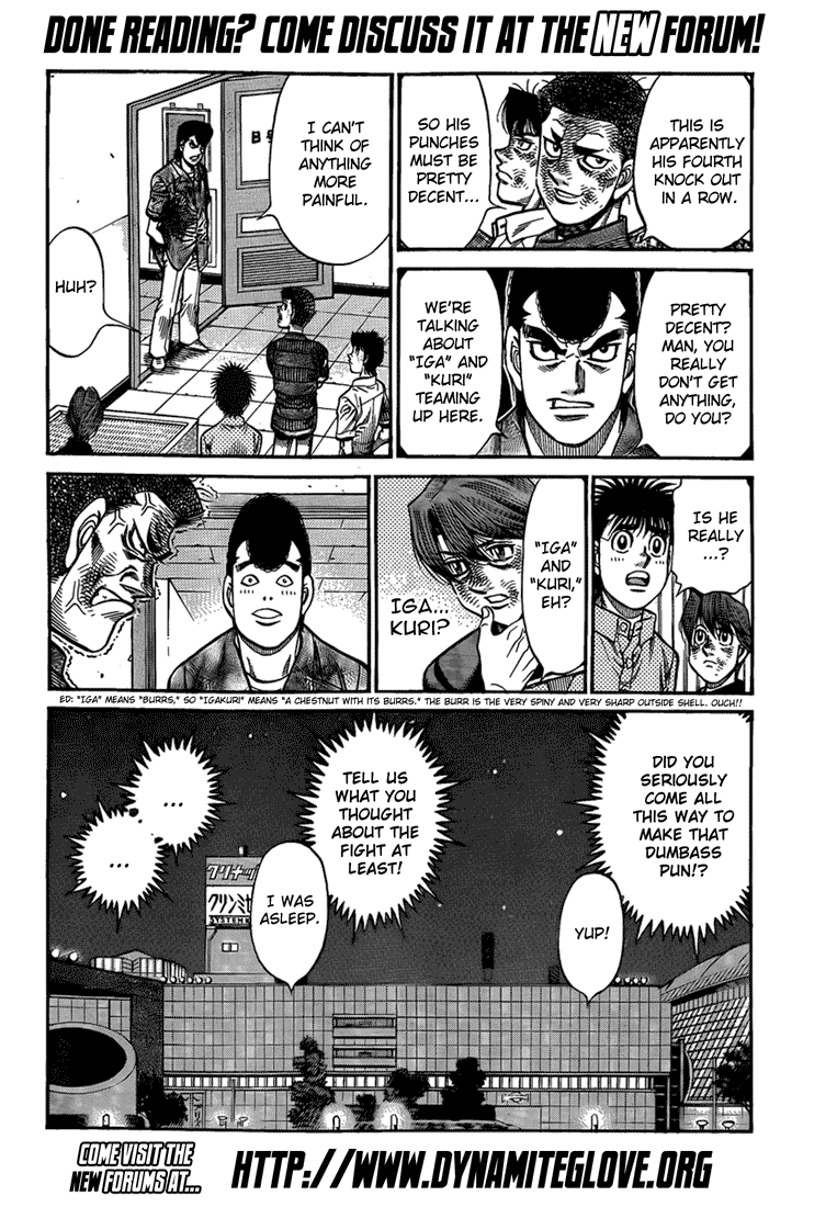 Hajime no Ippo Chapter 912 — page 18