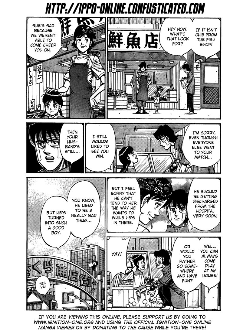 Hajime no Ippo Chapter 913 — page 9