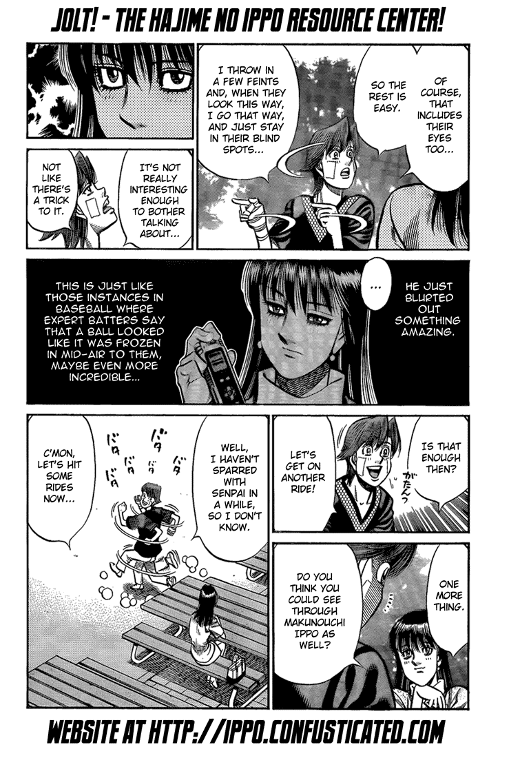 Hajime no Ippo Chapter 914 — page 12