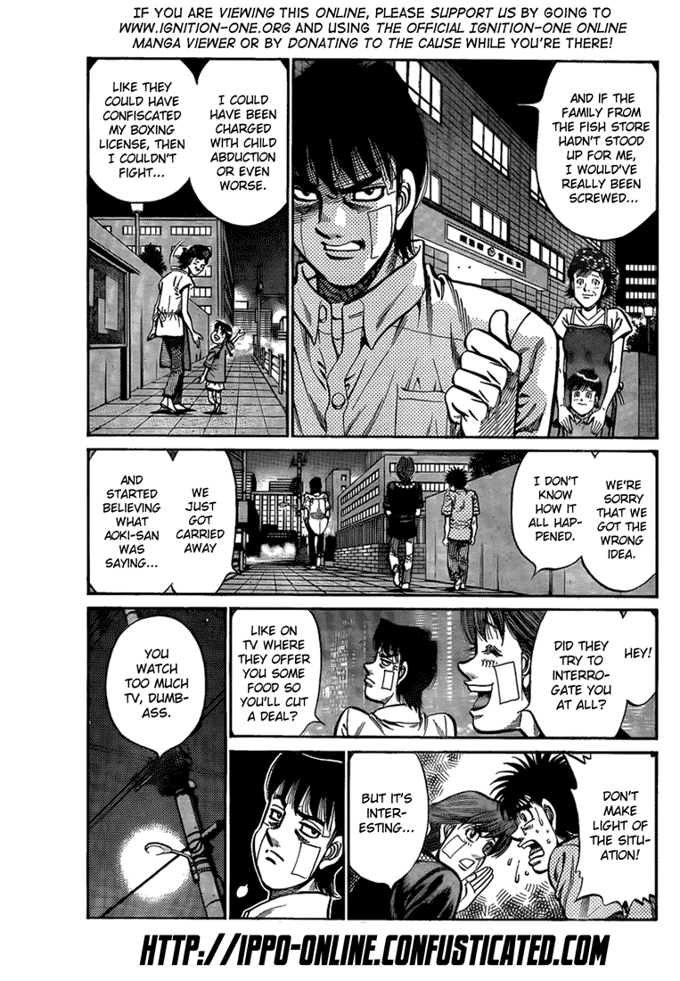 Hajime no Ippo Chapter 915 — page 3
