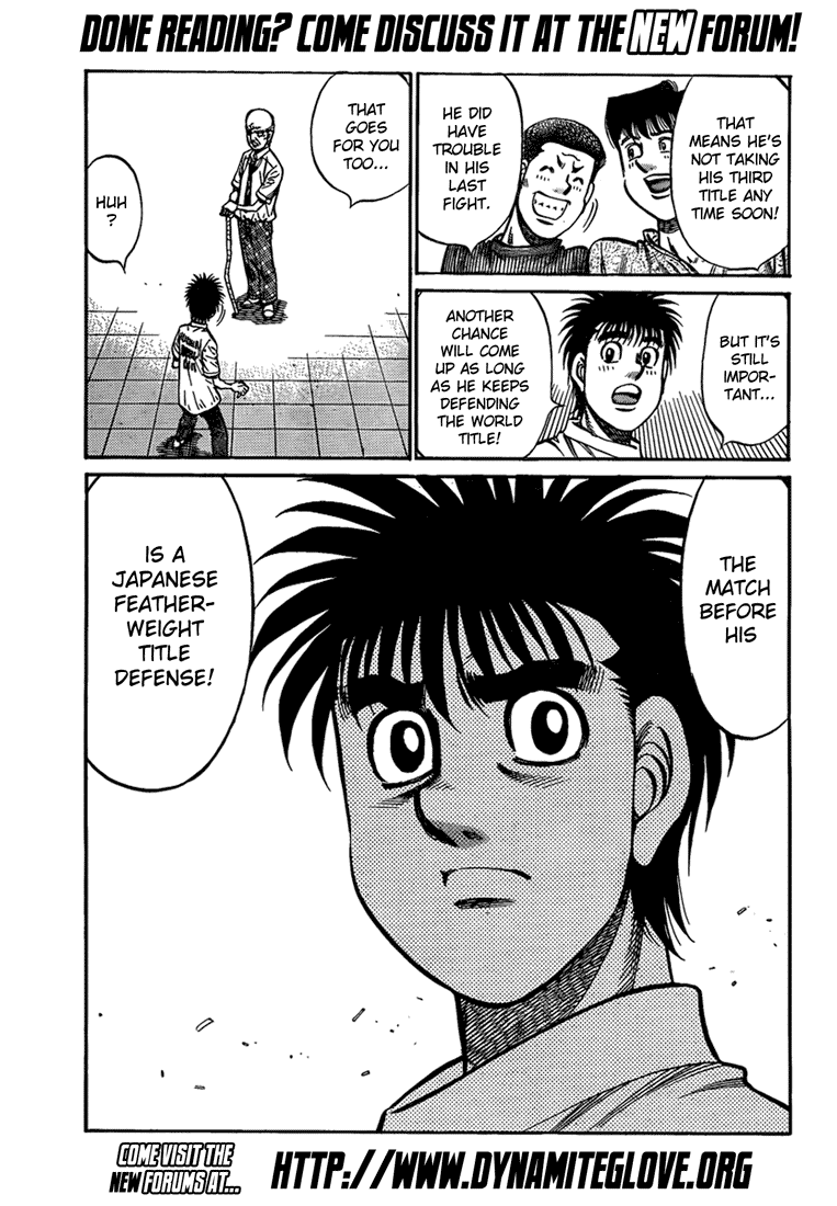 Hajime no Ippo Chapter 915 — page 17