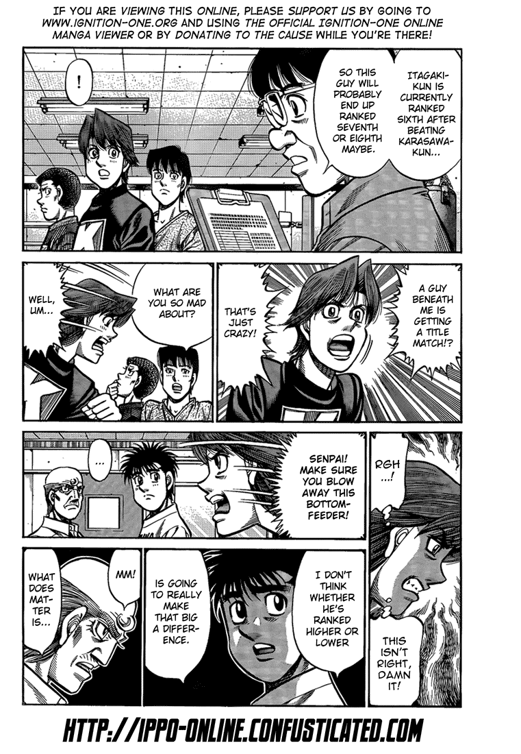 Hajime no Ippo Chapter 916 — page 4