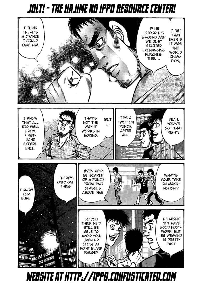 Hajime no Ippo Chapter 916 — page 13