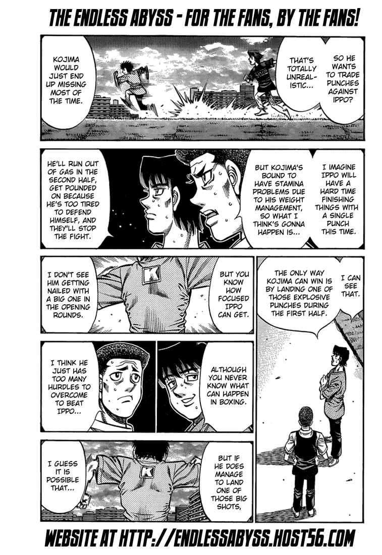 Hajime no Ippo Chapter 917 — page 7