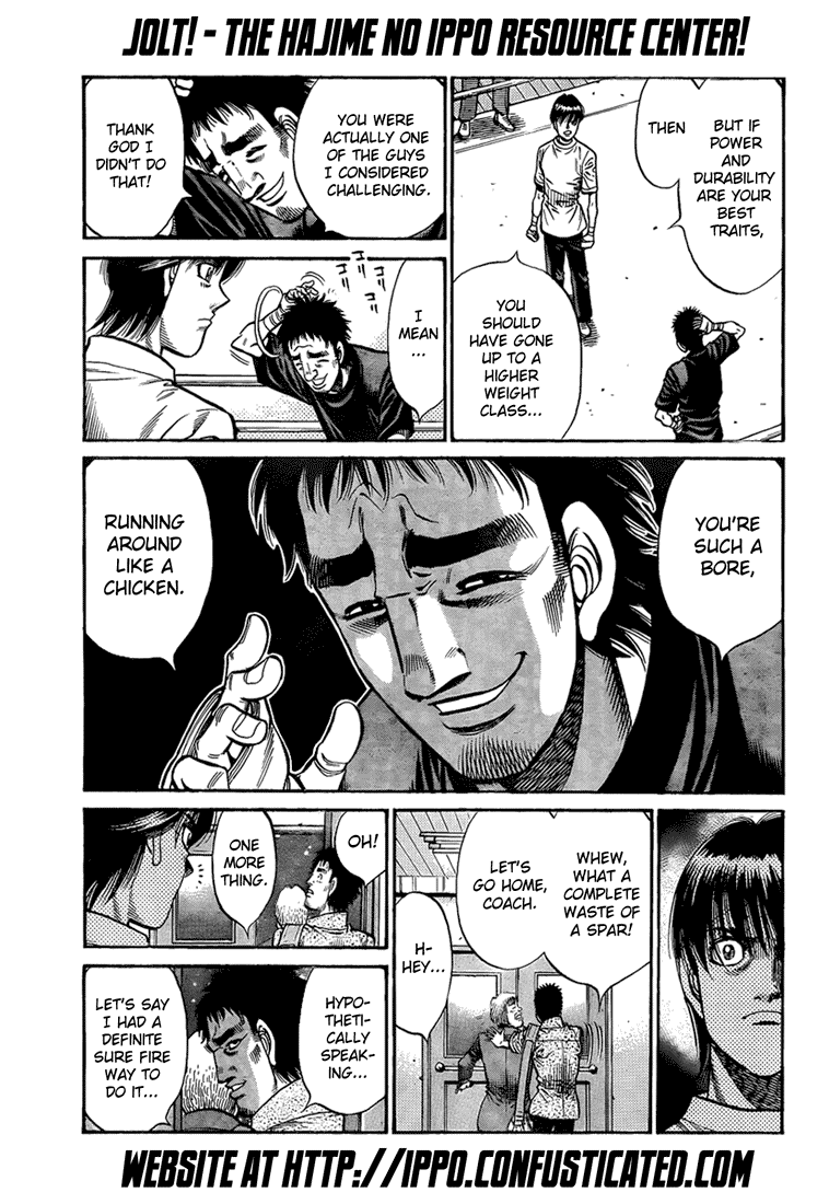 Hajime no Ippo Chapter 917 — page 13