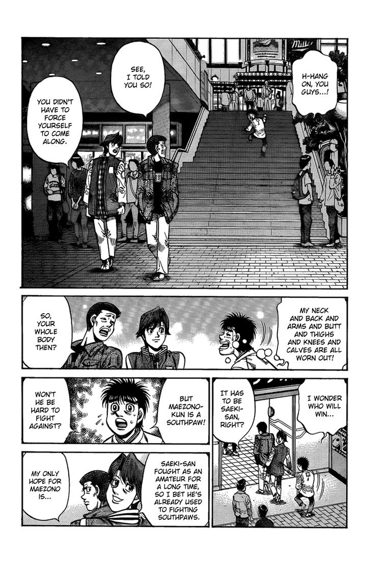 Hajime no Ippo Chapter 918 — page 8