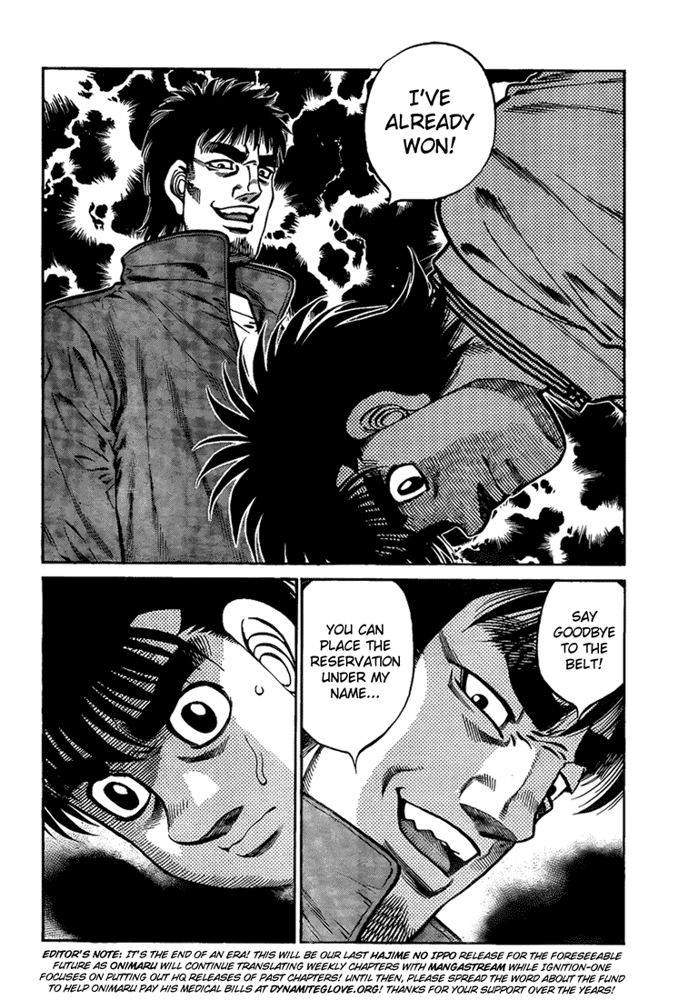 Hajime no Ippo Chapter 918 — page 17