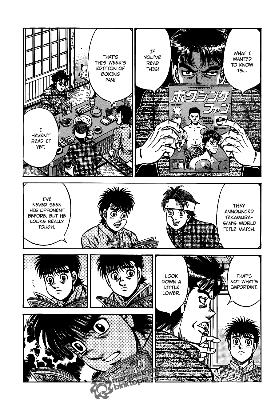 Hajime no Ippo Chapter 921 — page 10
