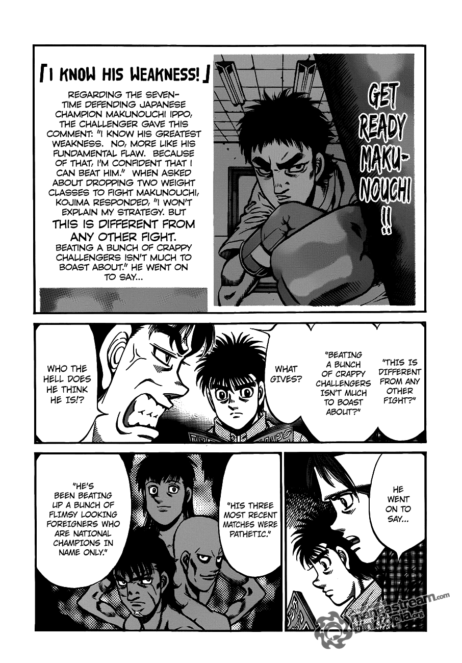 Hajime no Ippo Chapter 921 — page 11