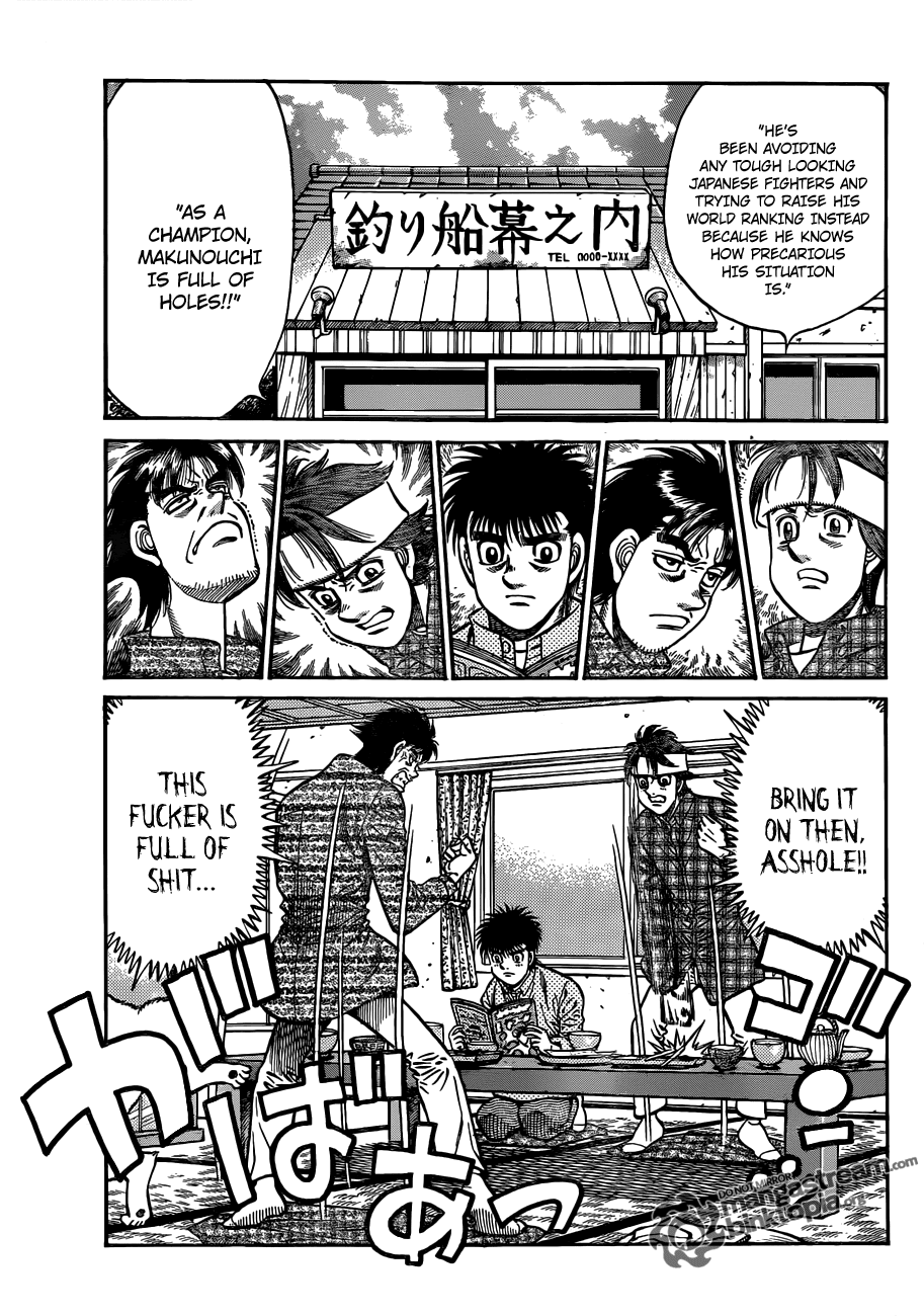 Hajime no Ippo Chapter 921 — page 12