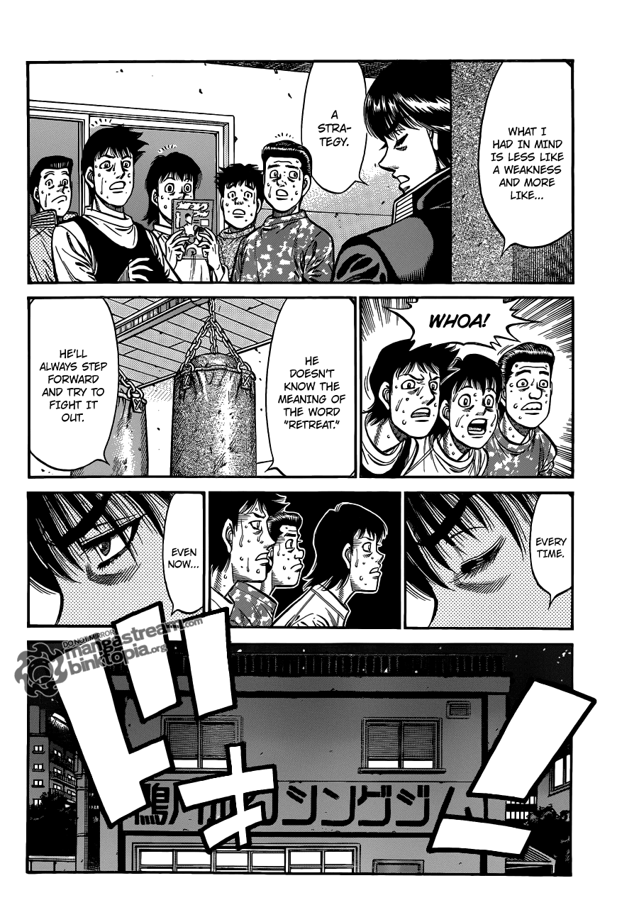 Hajime no Ippo Chapter 922 — page 6