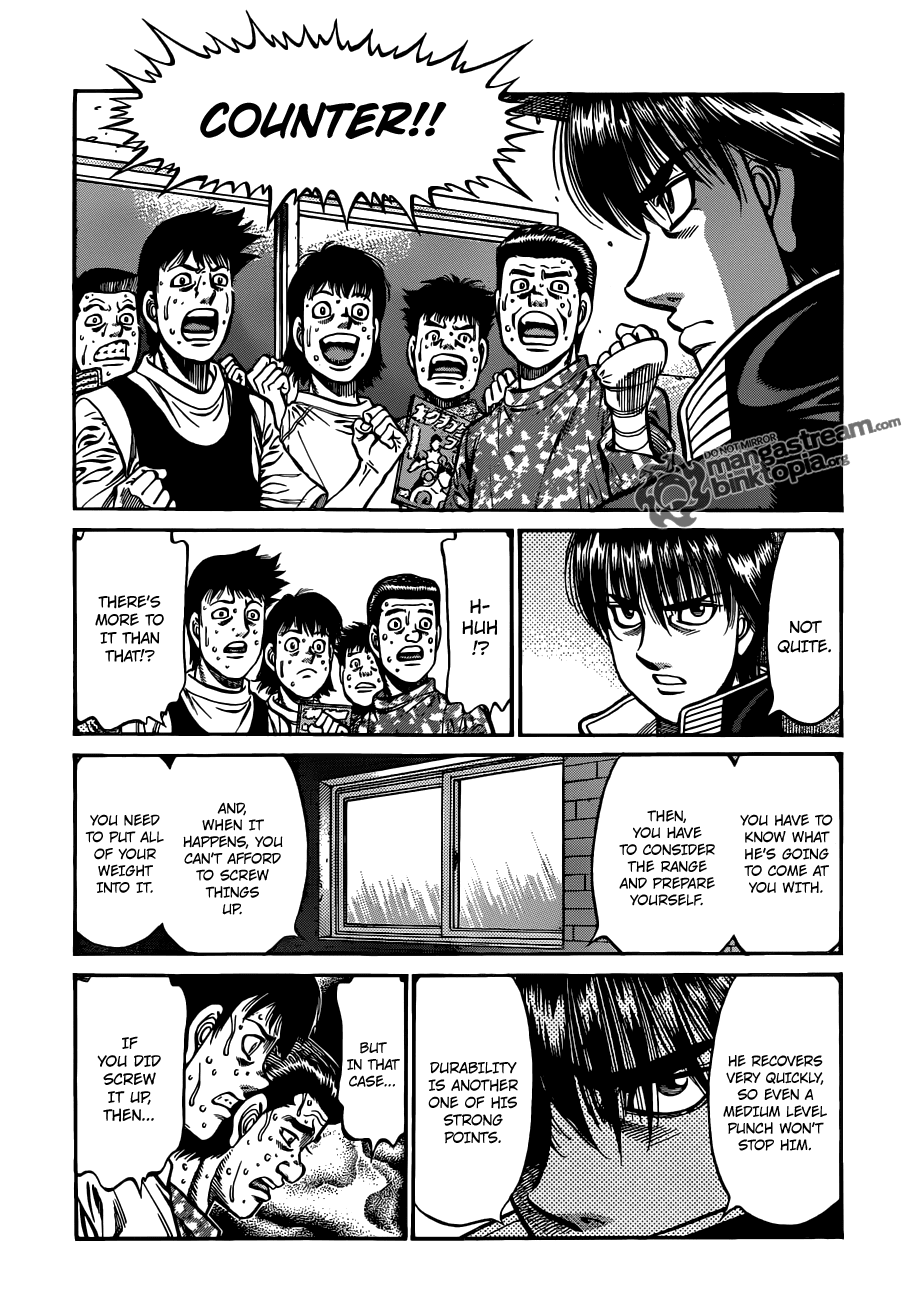Hajime no Ippo Chapter 922 — page 9