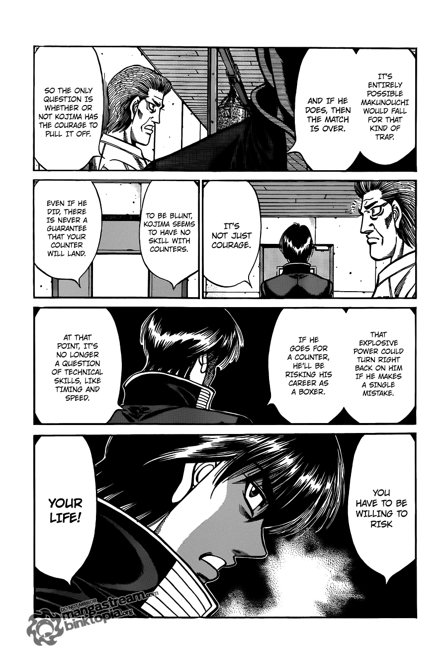 Hajime no Ippo Chapter 922 — page 13