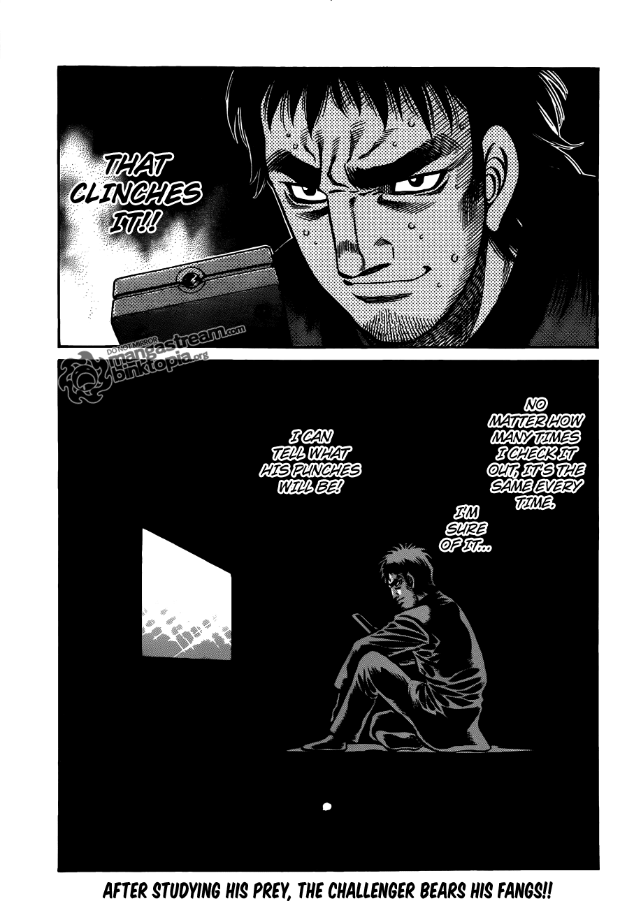 Hajime no Ippo Chapter 922 — page 15