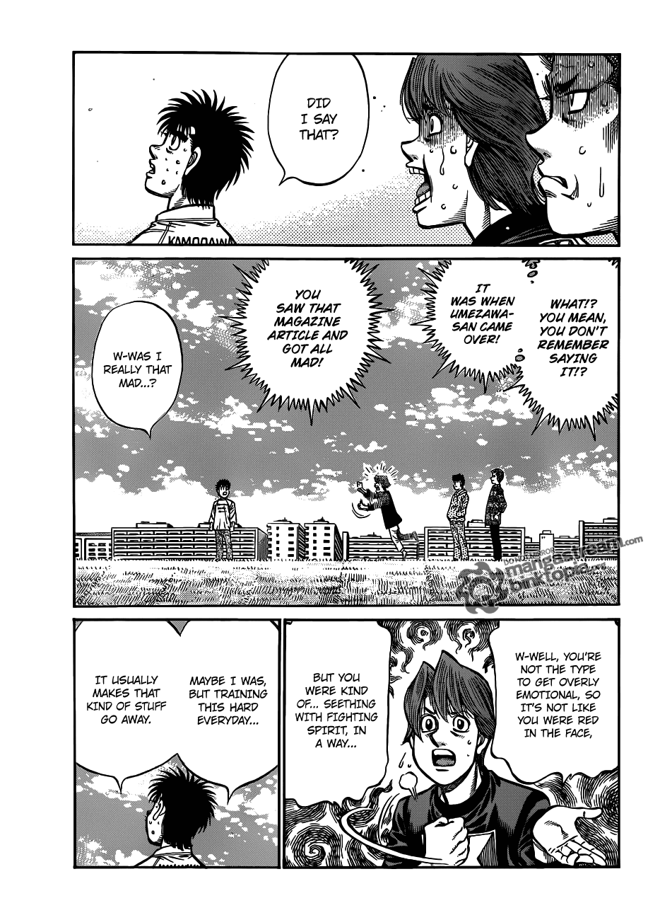Hajime no Ippo Chapter 923 — page 12