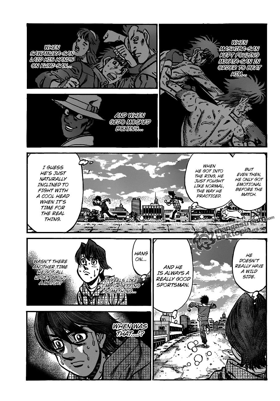 Hajime no Ippo Chapter 925 — page 10