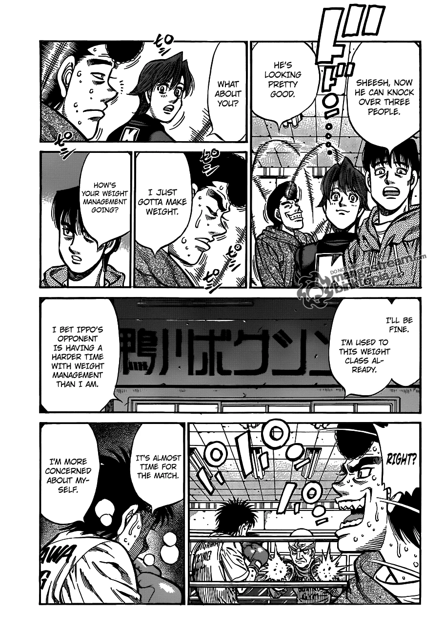 Hajime no Ippo Chapter 925 — page 15