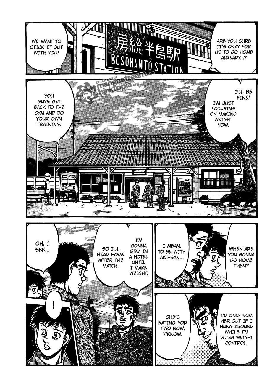 Hajime no Ippo Chapter 926 — page 10